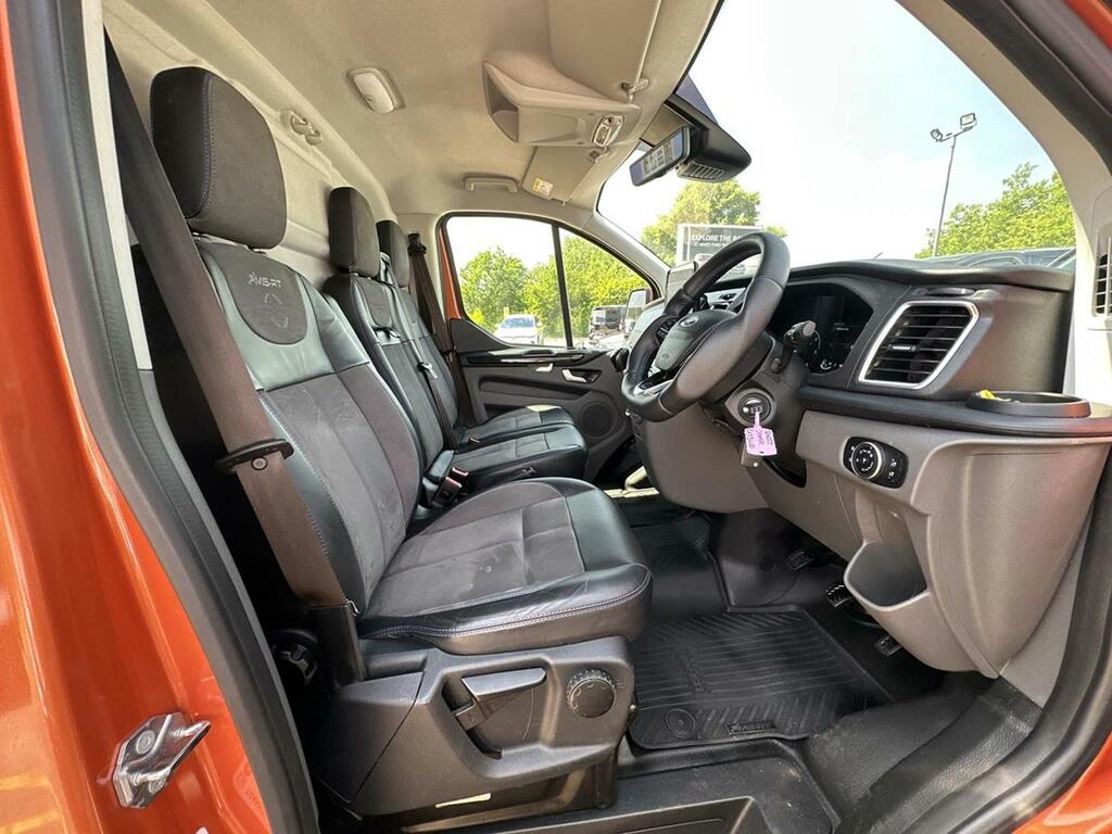 Ford Transit Custom 350 L3 Lwb H3 High Roof Leader With Aircon 170Ps E Blue #34