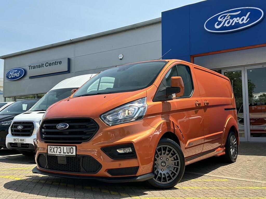 Ford Transit Custom 350 L3 Lwb H3 High Roof Leader With Aircon 170Ps E Blue #9