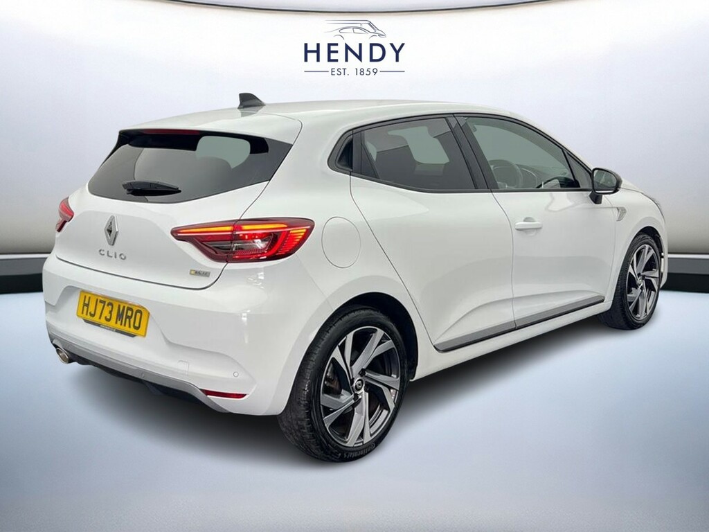 Renault Clio 1.0 Tce 90 Rs Line HJ73MRO White #4
