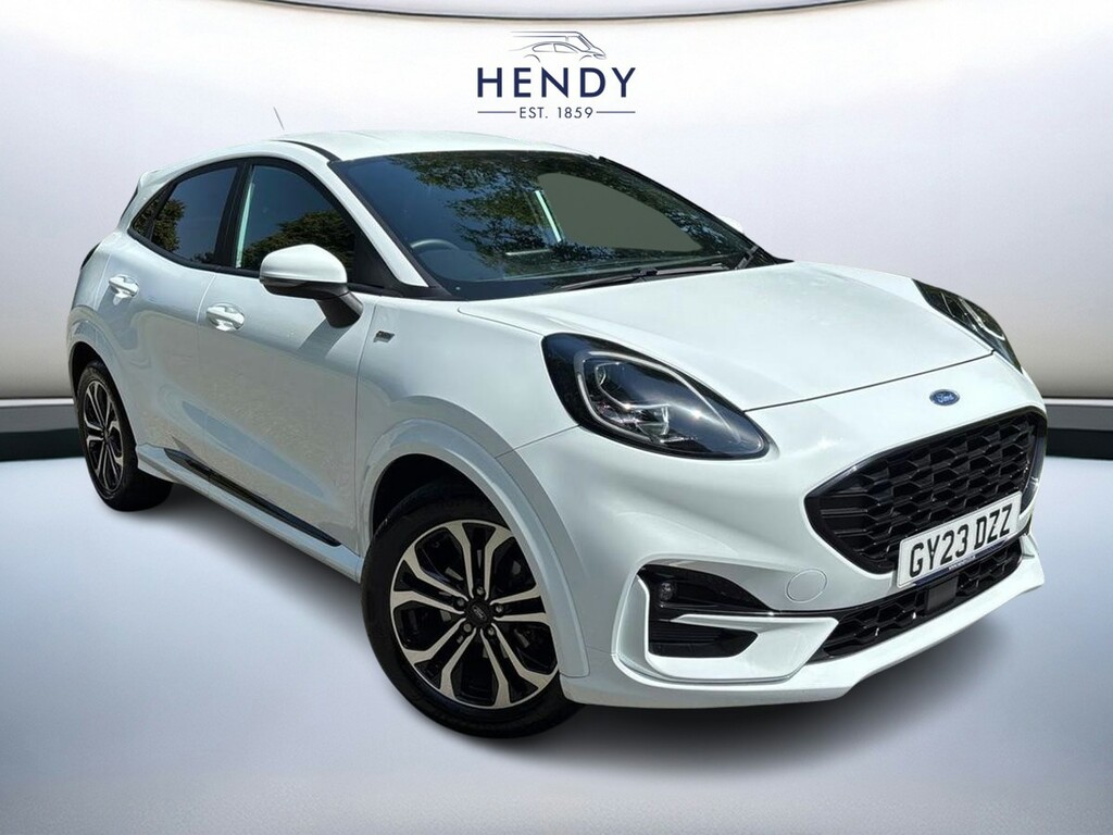 Ford Puma 1.0 Ecoboost Hybrid Mhev St-line White