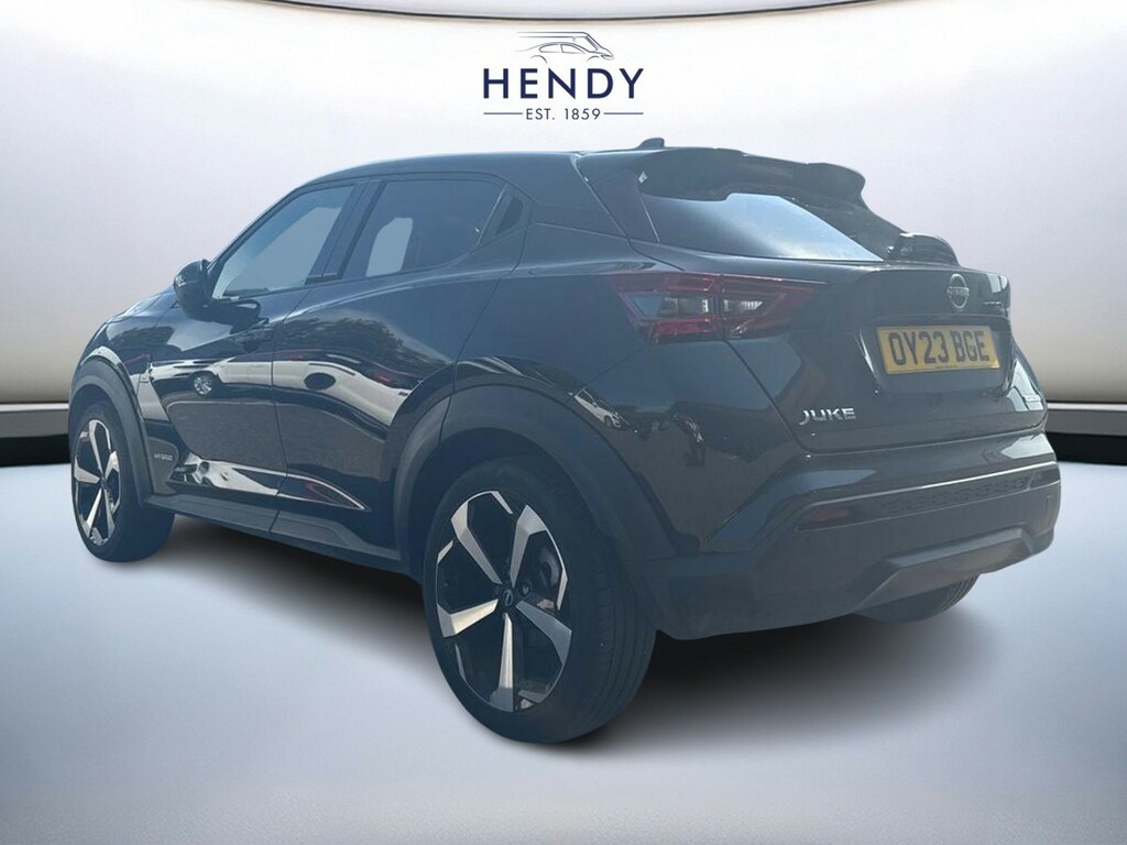 Nissan Juke 1.6 Hybrid Tekna OY23BGE Black #6
