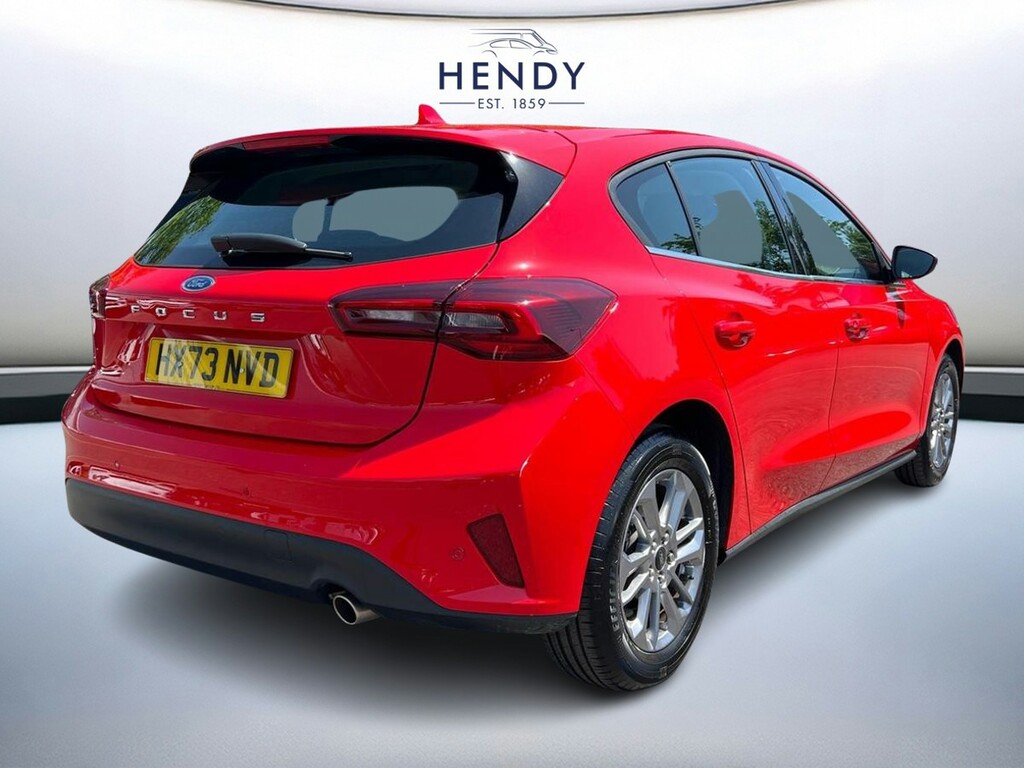 Ford Focus 1.0 Ecoboost Titanium HX73NVD Red #4