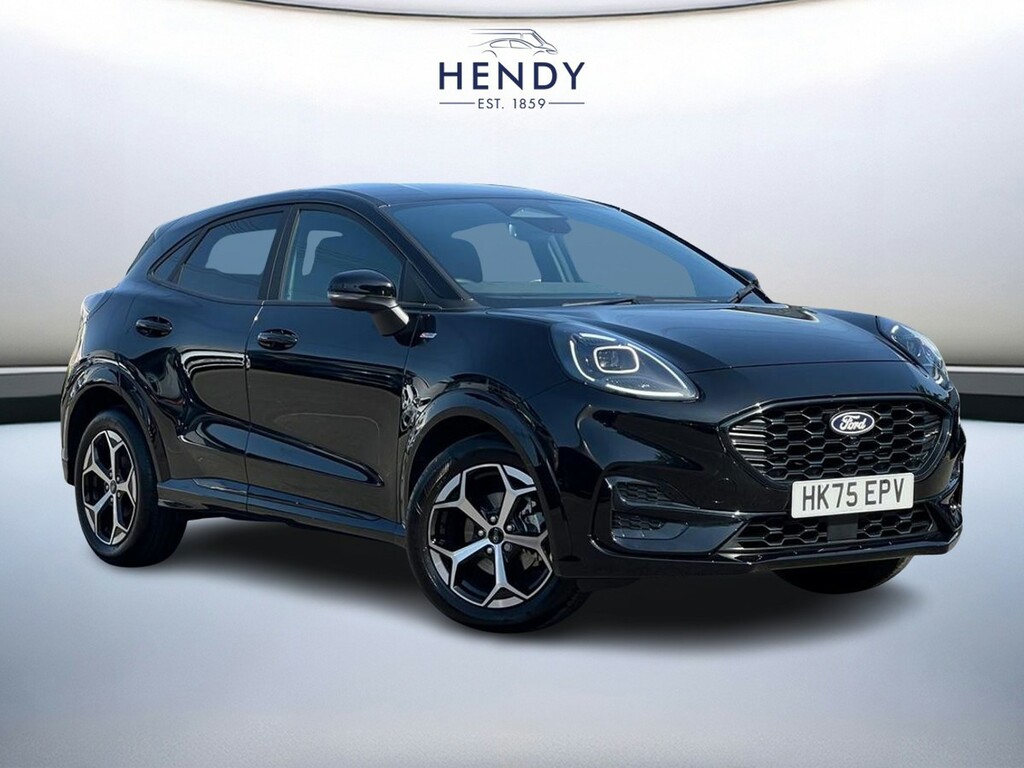 Ford Puma 1.0 Ecoboost Hybrid Mhev St-line Dct Black