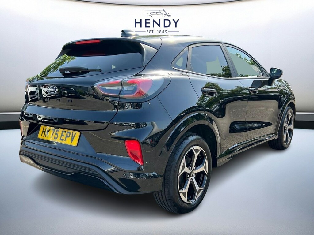Ford Puma 1.0 Ecoboost Hybrid Mhev St-line Dct HK75EPV Black #4