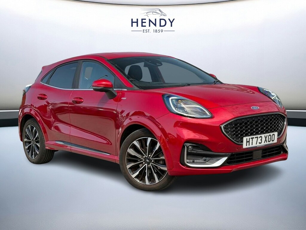 Ford Puma 1.0 Ecoboost Hybrid Mhev St-line Vignale Red