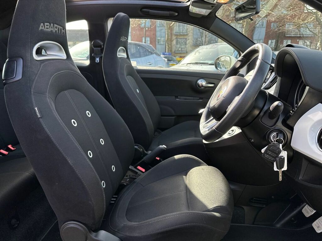 Abarth 595 T Jet Turismo 70Th Anniversary Only 3K Miles Fsh Blue #22