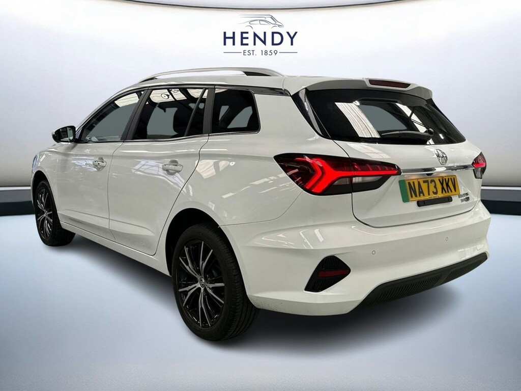 MG MG5 115Kw Trophy Ev Long Range 61Kwh White #6