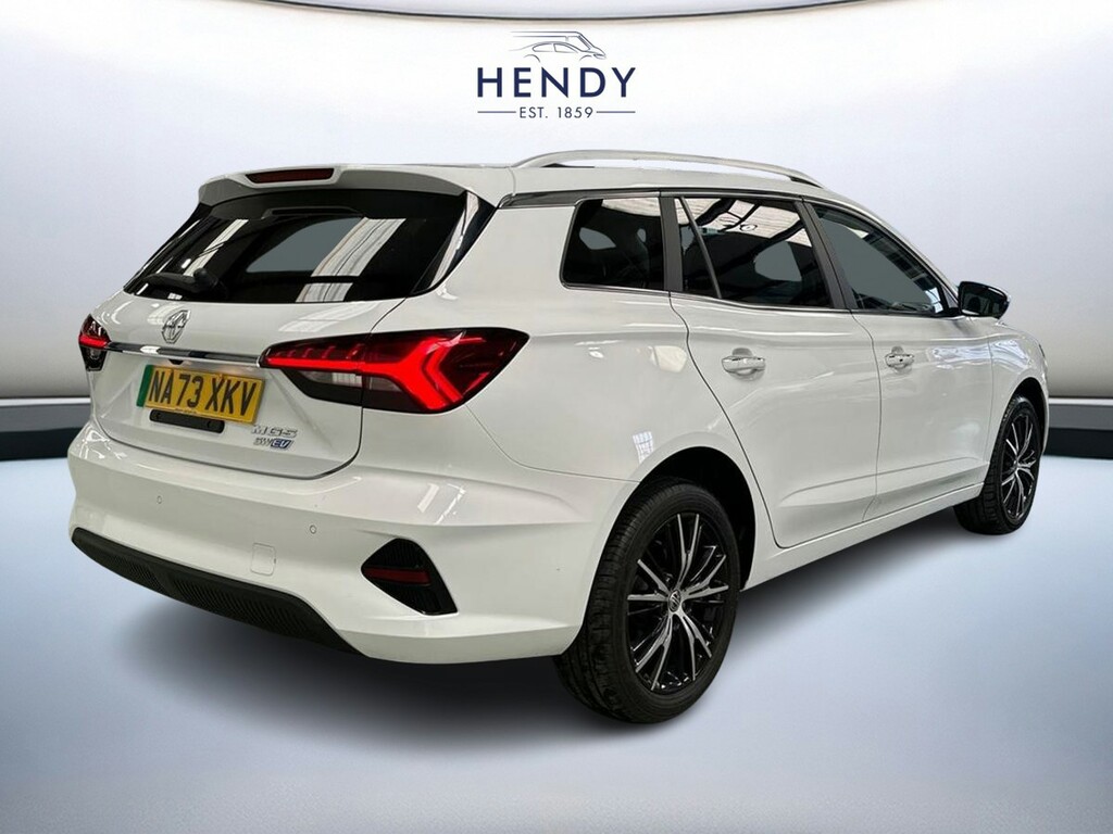MG MG5 115Kw Trophy Ev Long Range 61Kwh White #4