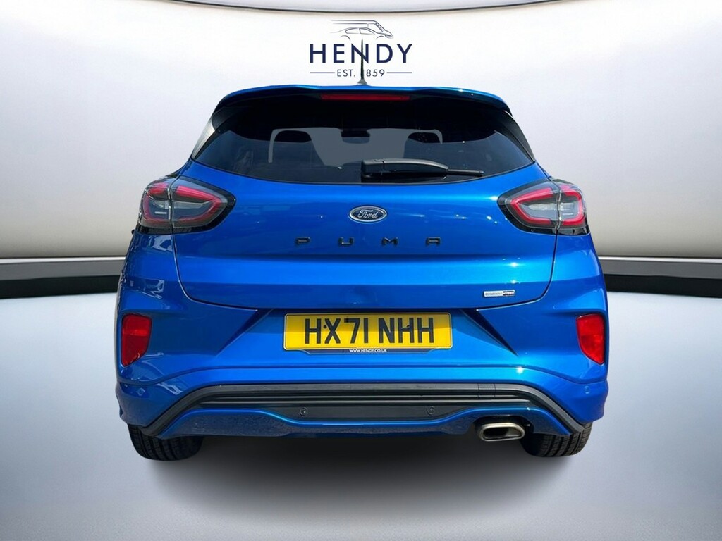 Ford Puma 1.0 Ecoboost Hybrid Mhev St-line Design Blue #5