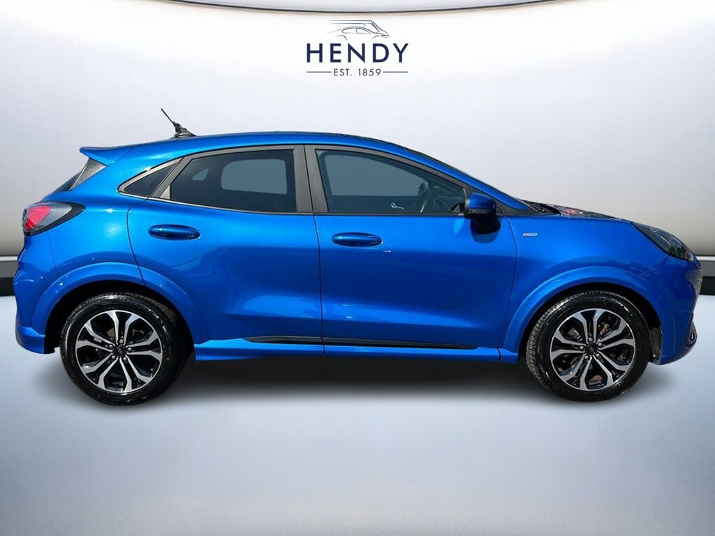 Ford Puma 1.0 Ecoboost Hybrid Mhev St-line Design Blue #2