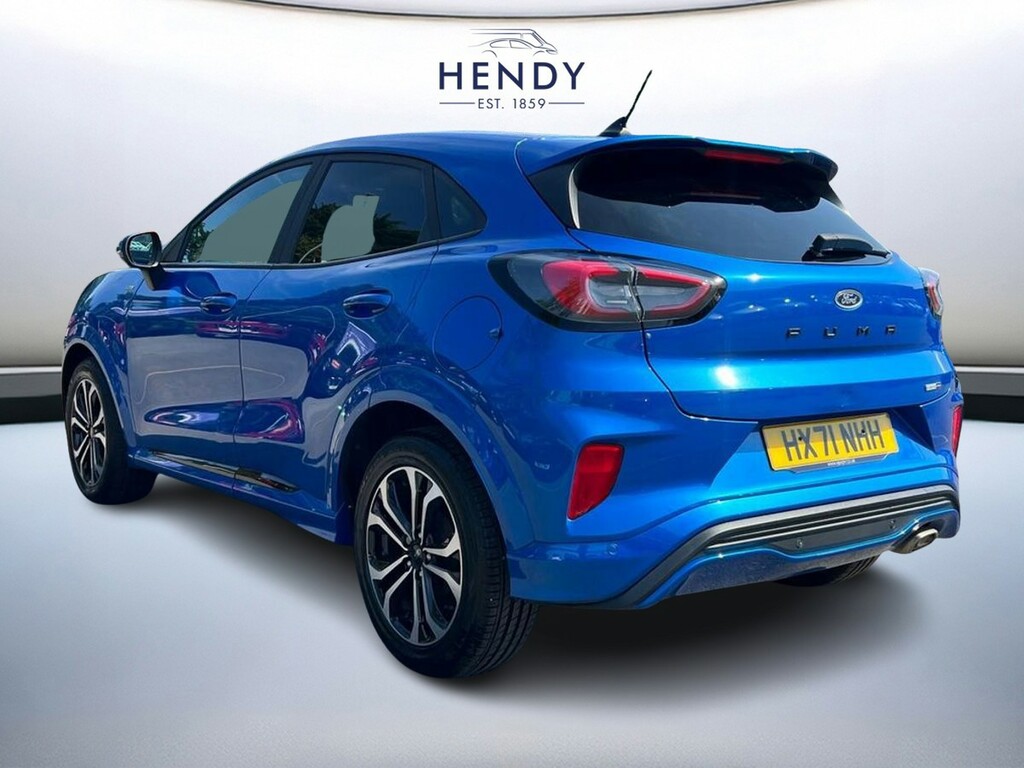 Ford Puma 1.0 Ecoboost Hybrid Mhev St-line Design Blue #6