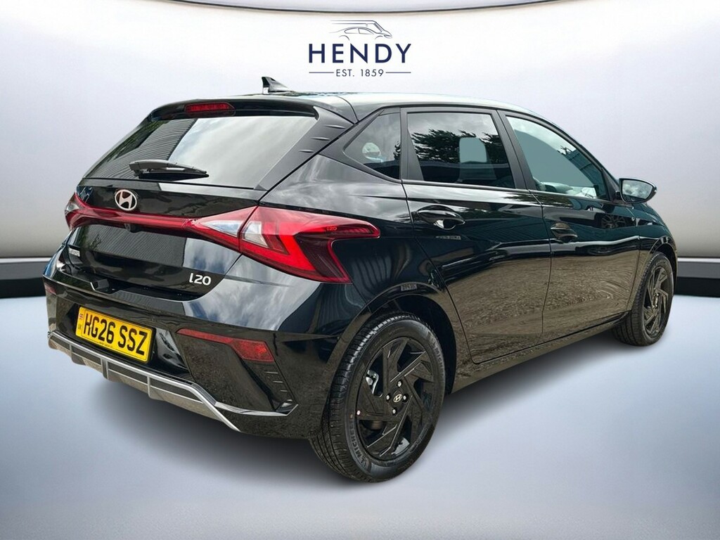 Hyundai I20 1.0T Gdi 90 Black Line Dct Black #4