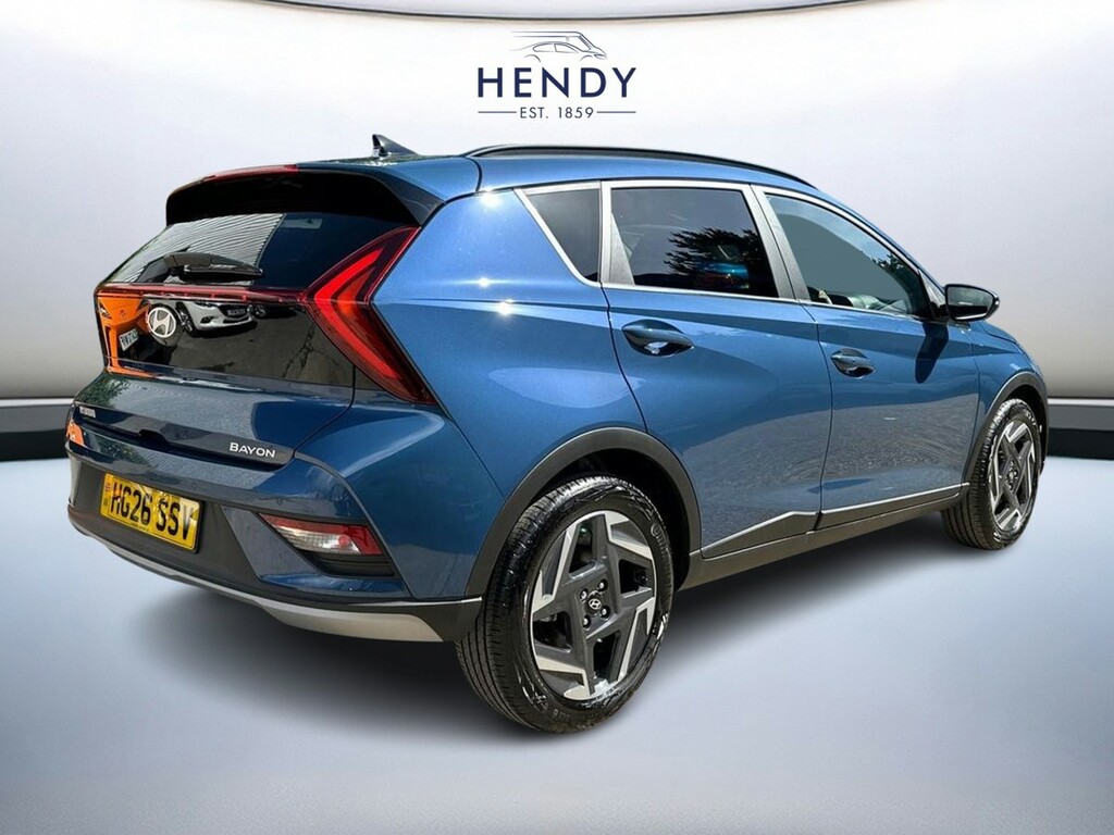 Hyundai Bayon 1.0 Tgdi 90 Tech Line Dct Blue #4