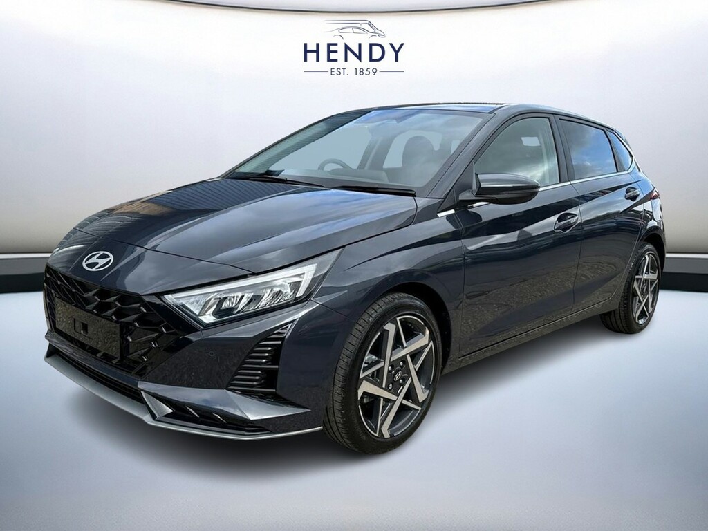 Hyundai I20 1.0 T-gdi Tech Line Hatchback Eu Blue #8