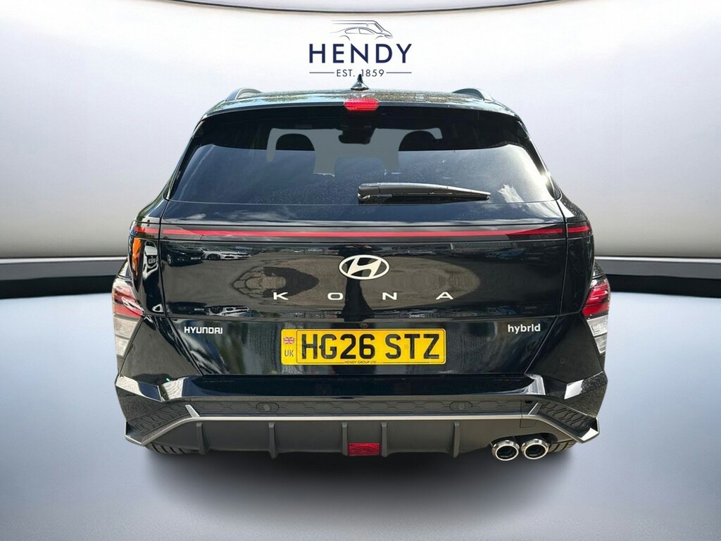 Hyundai Kona 1.6 Gdi Hybrid N Line Dct Black #5