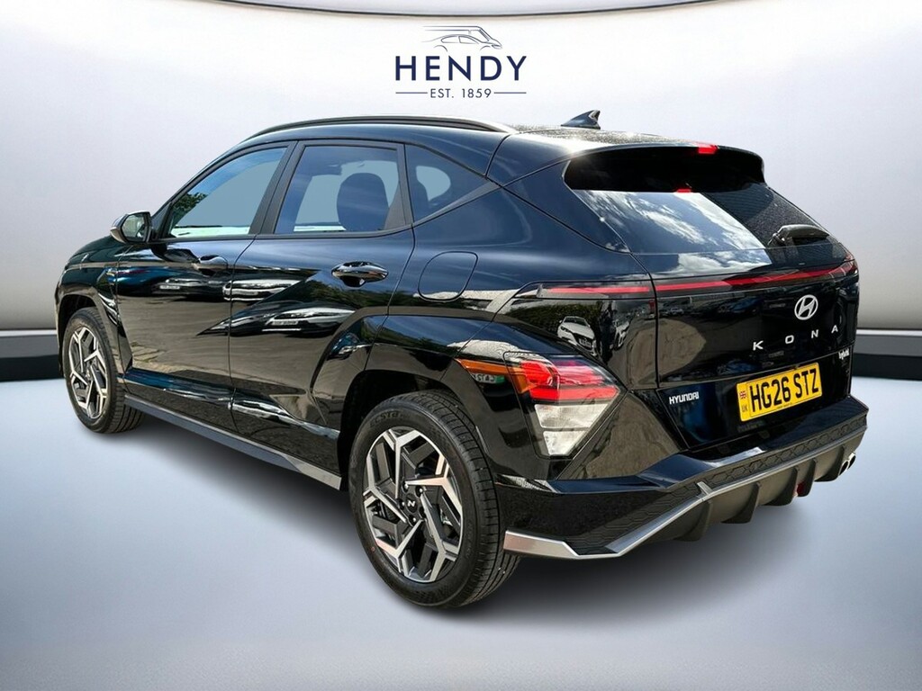 Hyundai Kona 1.6 Gdi Hybrid N Line Dct Black #6