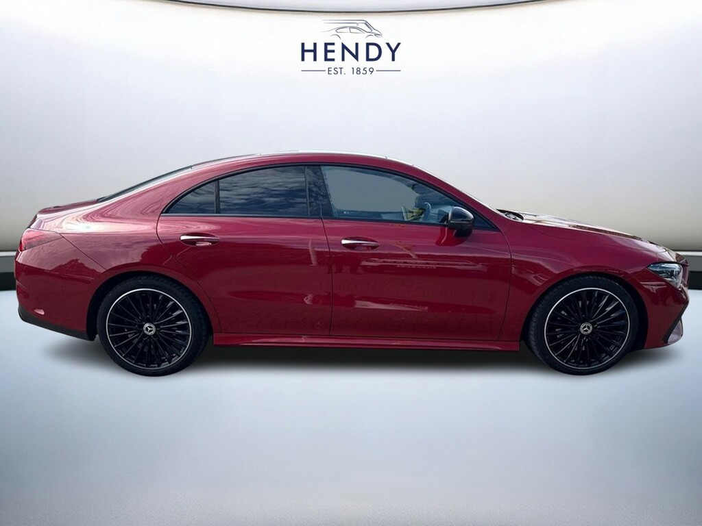 Mercedes-Benz CLA Class Cla 200 Amg Line Prem Plus Coupe My24 2023 Red #2