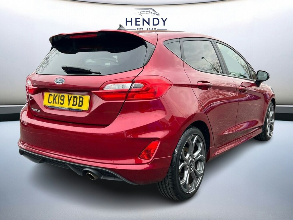 Ford Fiesta 1.0 Ecoboost St-line Red #4