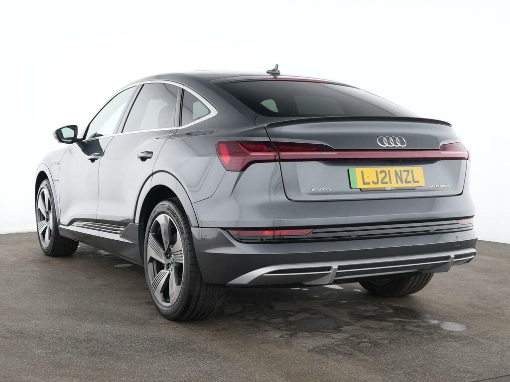 Audi E-tron 50 S Line Sportback Quattro 71.2Kwh LJ21NZL Grey #2