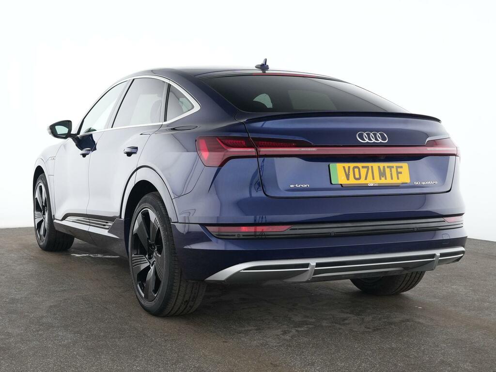 Audi E-tron 50 S Line Sportback Quattro 71.2Kwh 11Kw VO71MTF #2