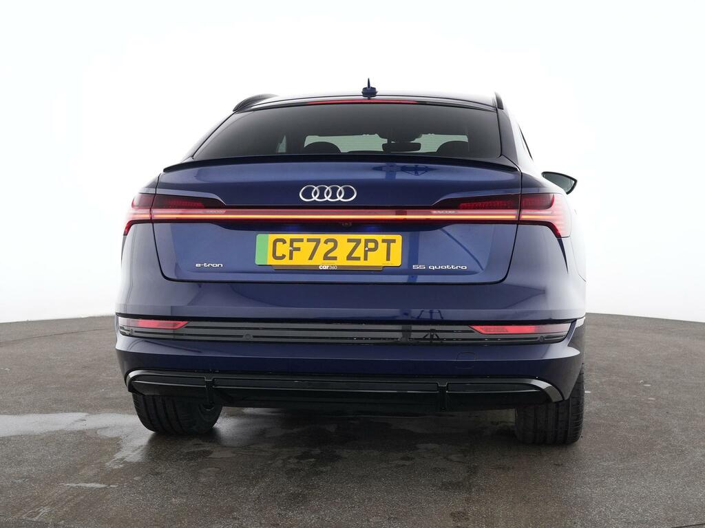 Audi E-tron 55 Black Edition Sportback Quattro 95Kwh CF72ZPT #6
