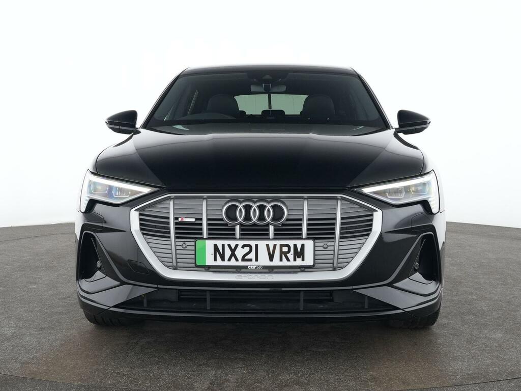 Audi E-tron 50 S Line Sportback Quattro 71.2Kwh NX21VRM Black #5