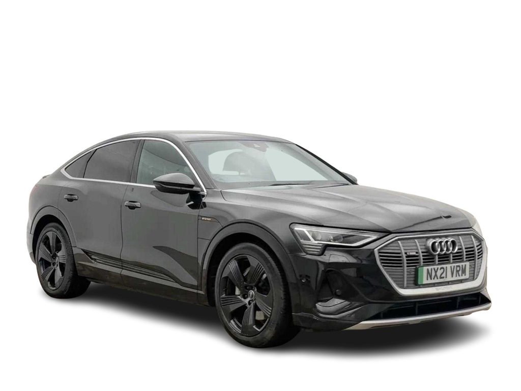 Audi E-tron 50 S Line Sportback Quattro 71.2Kwh Black
