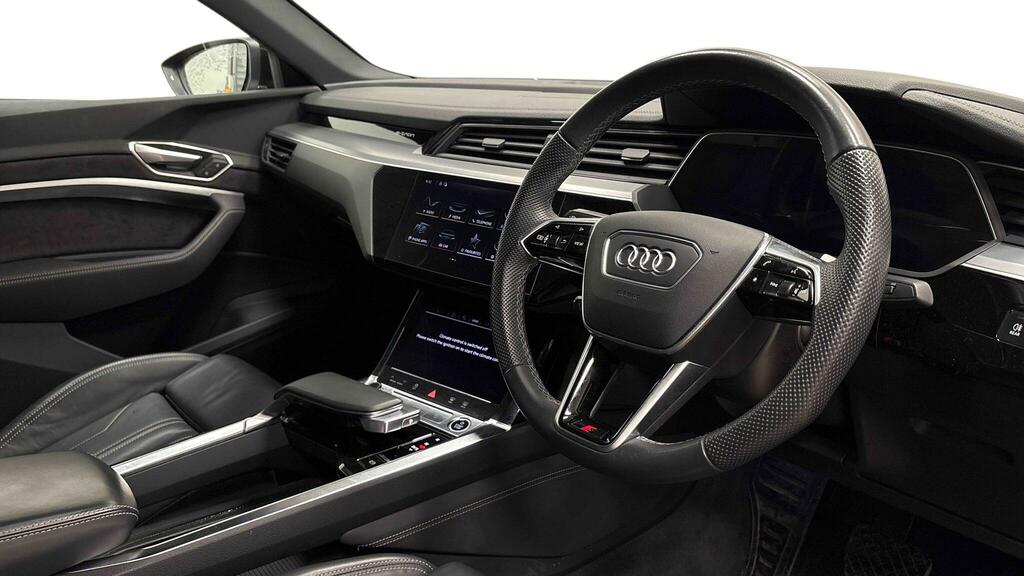 Audi E-tron 50 S Line Sportback Quattro 71.2Kwh Black #4