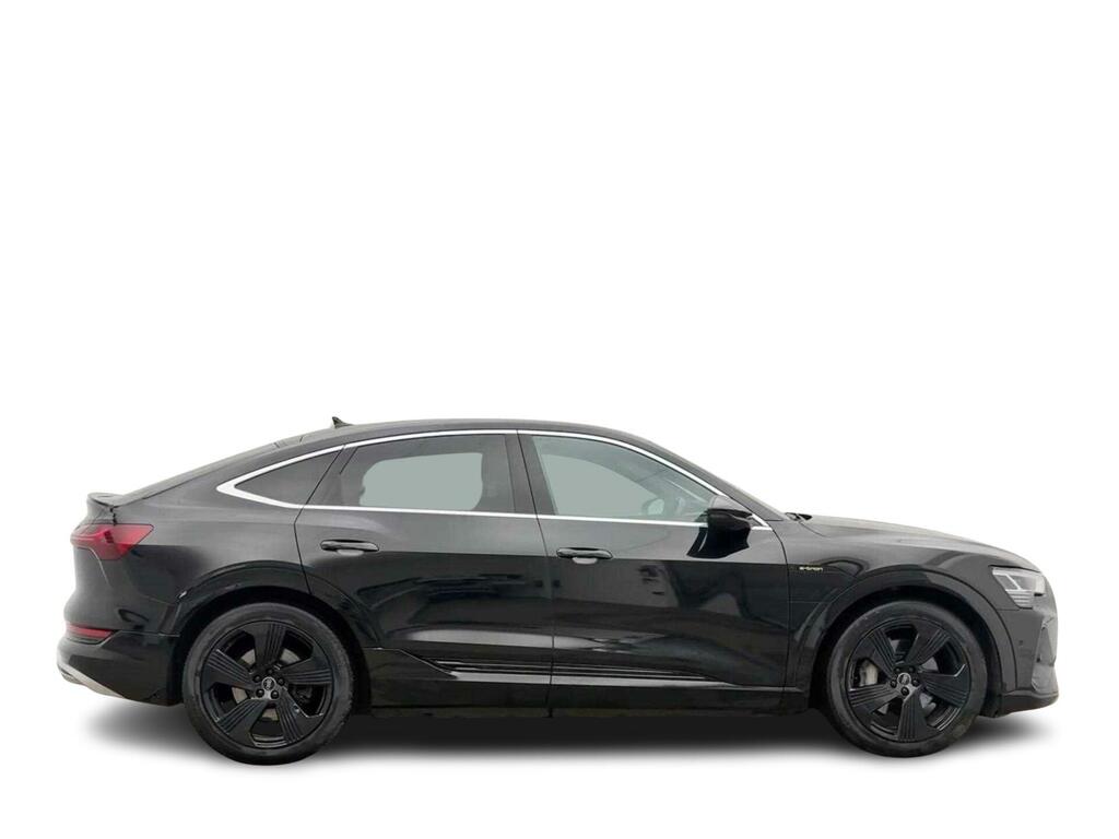 Audi E-tron 50 S Line Sportback Quattro 71.2Kwh Black #3
