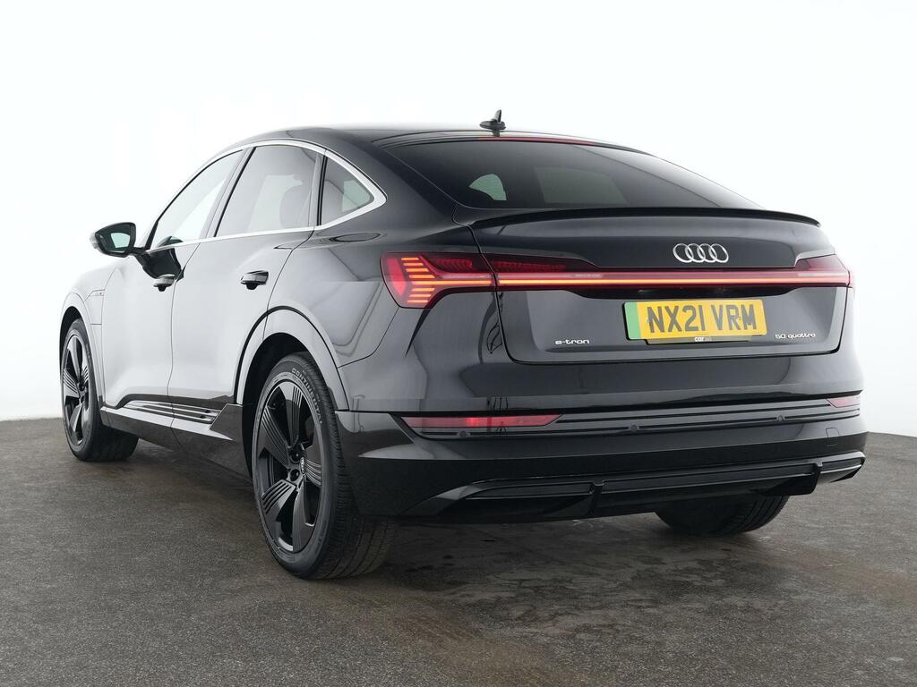 Audi E-tron 50 S Line Sportback Quattro 71.2Kwh NX21VRM Black #2
