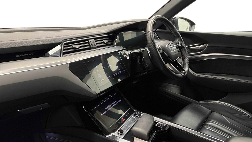 Audi E-tron 50 S Line Sportback Quattro 71.2Kwh Black #5