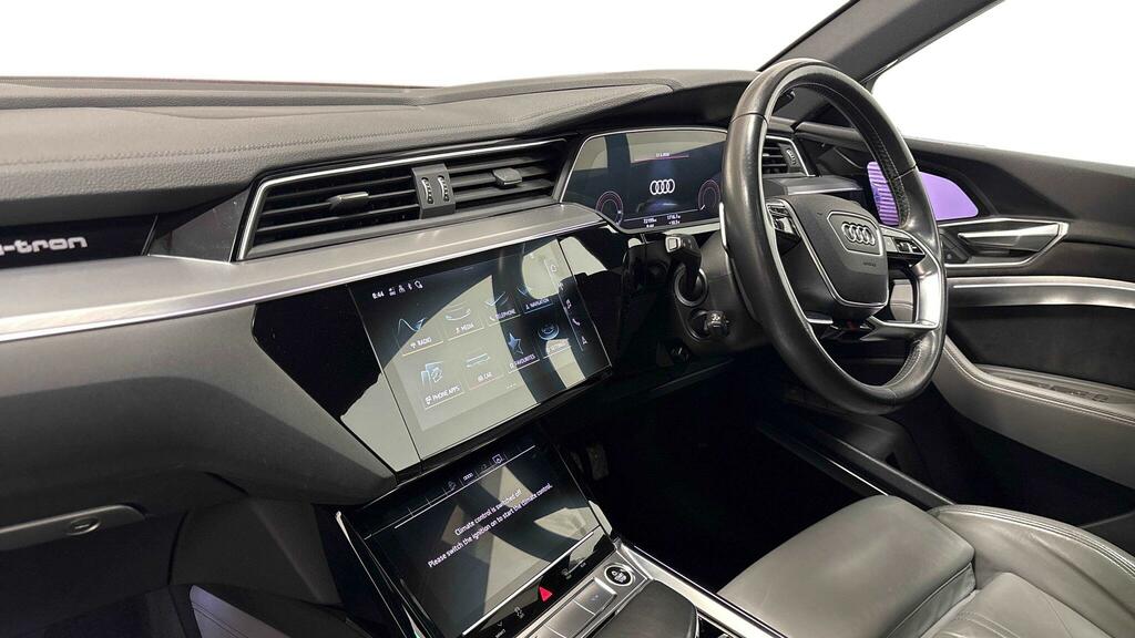 Audi E-tron 55 Launch Edition Sportback Quattro 95Kwh Blue #4
