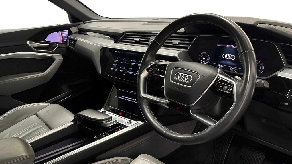 Audi E-tron 55 Launch Edition Sportback Quattro 95Kwh Blue #5