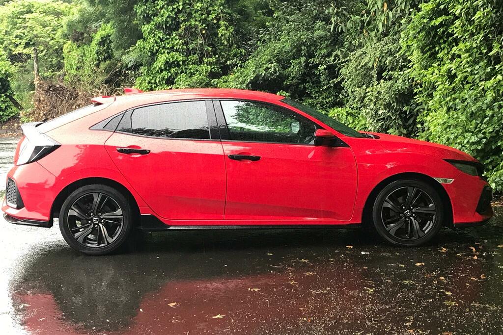 Honda Civic Civic 1.5 Vtec Turbo Sport Cvt Euro 6 Ss 18 YE18HLD Red #6