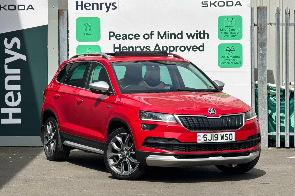 Skoda Karoq Karoq 2.0 Tdi Scout 4X4 1919 Koda Red