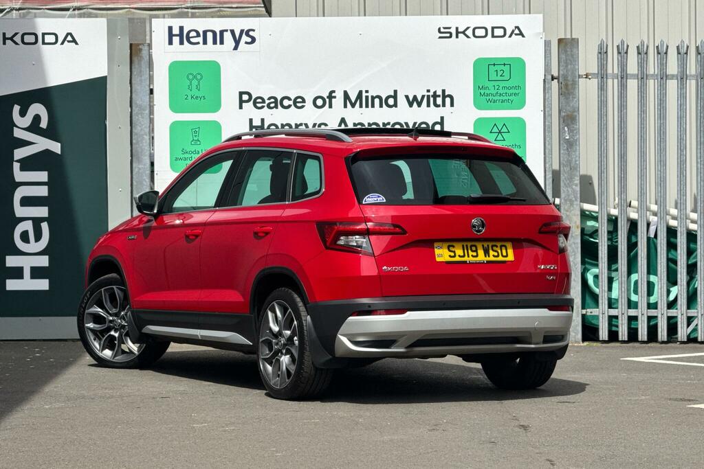Skoda Karoq Karoq 2.0 Tdi Scout 4X4 1919 Koda Red #3
