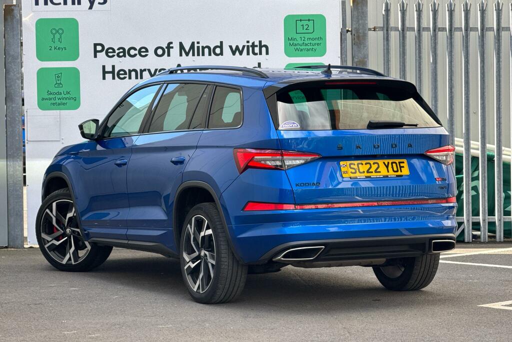 Skoda Kodiaq Kodiaq 2.0 Tsi 245 Vrs 4X4 Dsg 7 Seat 2222 Blue #3