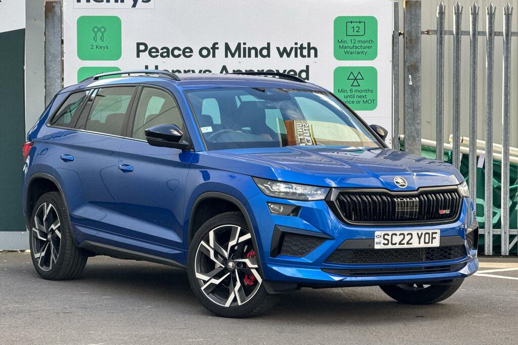 Skoda Kodiaq Kodiaq 2.0 Tsi 245 Vrs 4X4 Dsg 7 Seat Lez C Blue