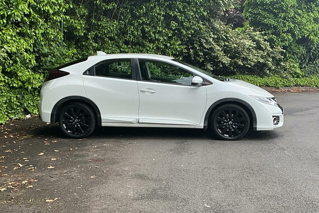 Honda Civic Civic 1.8 I-vtec Se Plus Navi Euro 6 16 White #5