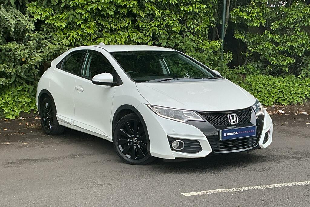 Honda Civic Civic 1.8 I-vtec Se Plus Navi Euro 6 16 White