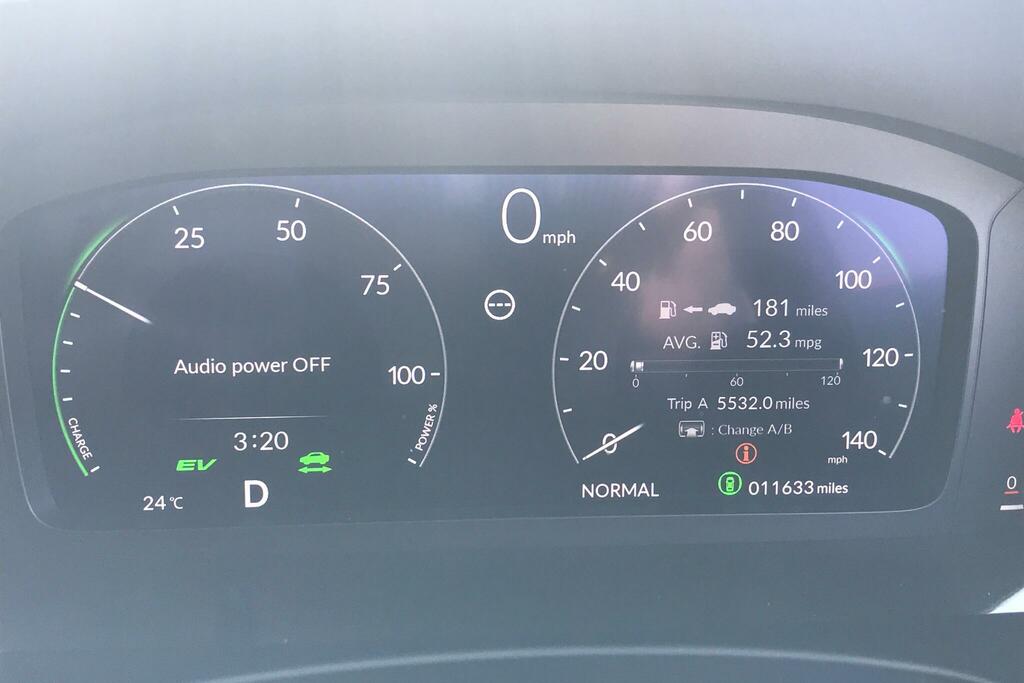 Honda Civic 2.0 H I-mmd Elegance Ecvt Euro 6 Ss Red #12