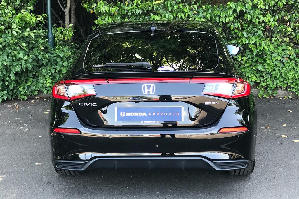 Honda Civic 2.0 H I-mmd Elegance Ecvt Euro 6 Ss Red #7