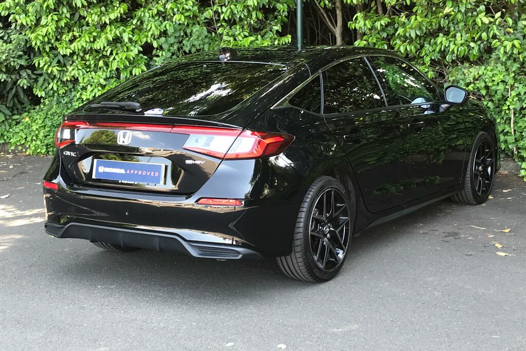 Honda Civic 2.0 H I-mmd Elegance Ecvt Euro 6 Ss Red #11