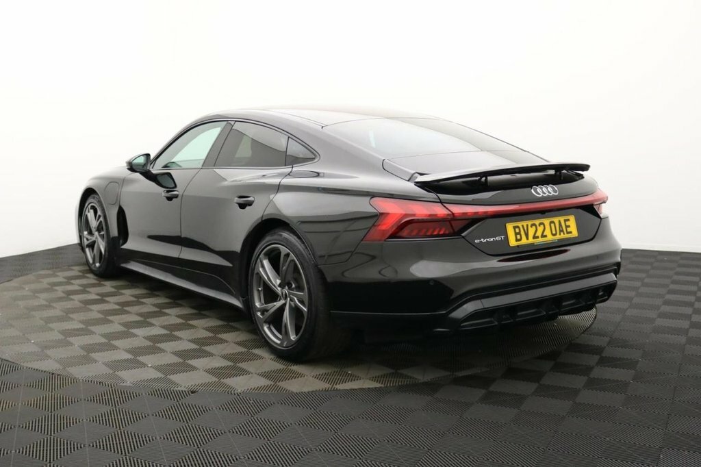 Audi E Tron GT Saloon Black #6
