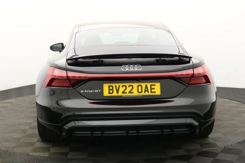 Audi E Tron GT Saloon Black #5