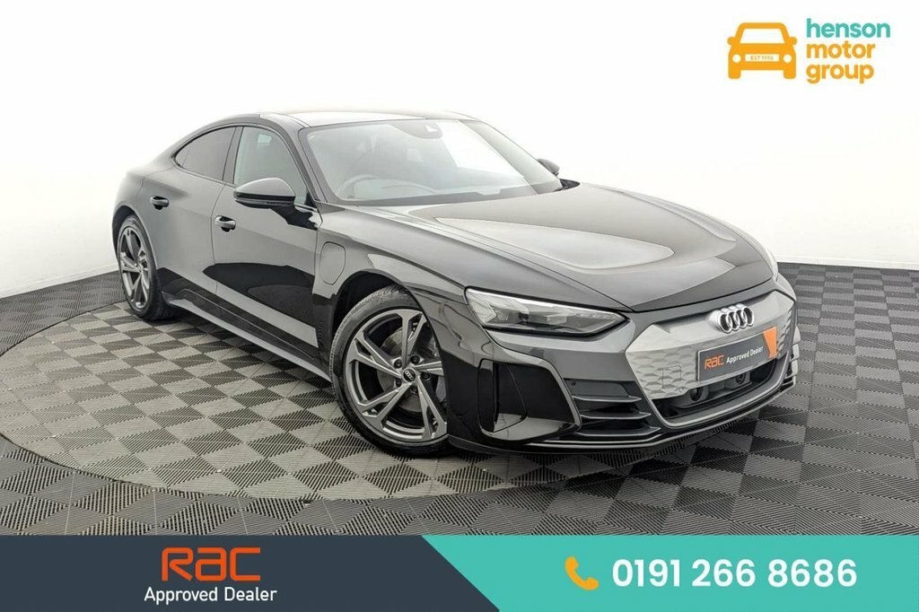 Audi E Tron GT Saloon Black