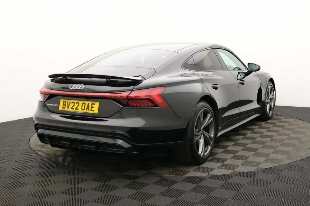 Audi E Tron GT Saloon Black #4