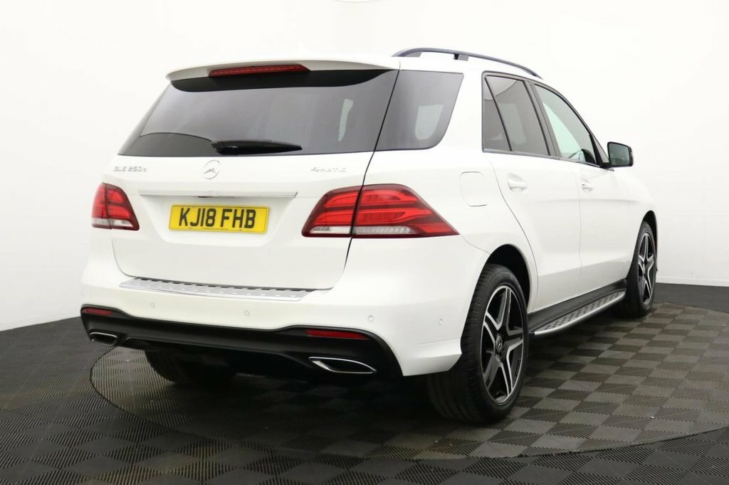 Mercedes-Benz GLE Class 2.1L Amg Night Edition White #4