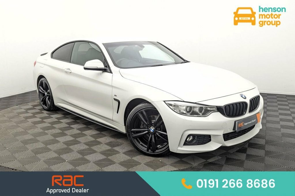BMW 4 Series Gran Coupe 2L M Sport White