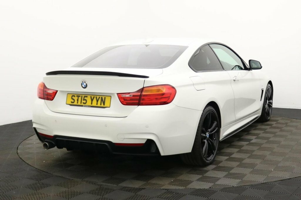 BMW 4 Series Gran Coupe 2L M Sport White #4